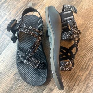 Chaco Kids Sandals in Black and Gray